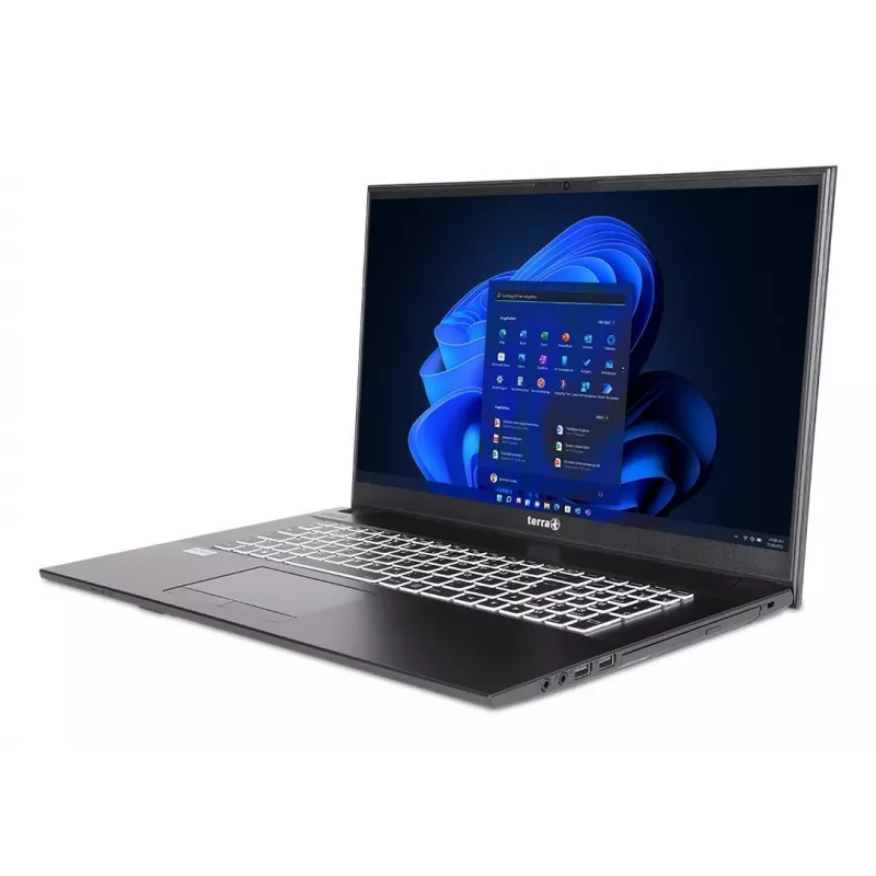 TERRA 1716R Intel® Core™ i3 i3-1315U Laptop 43.9 cm (17.3 Zoll) Full HD 8 GB DDR4-SDRAM 500 GB SSD Wi-Fi 6 (802.11ax) Windows 11 Home Grau