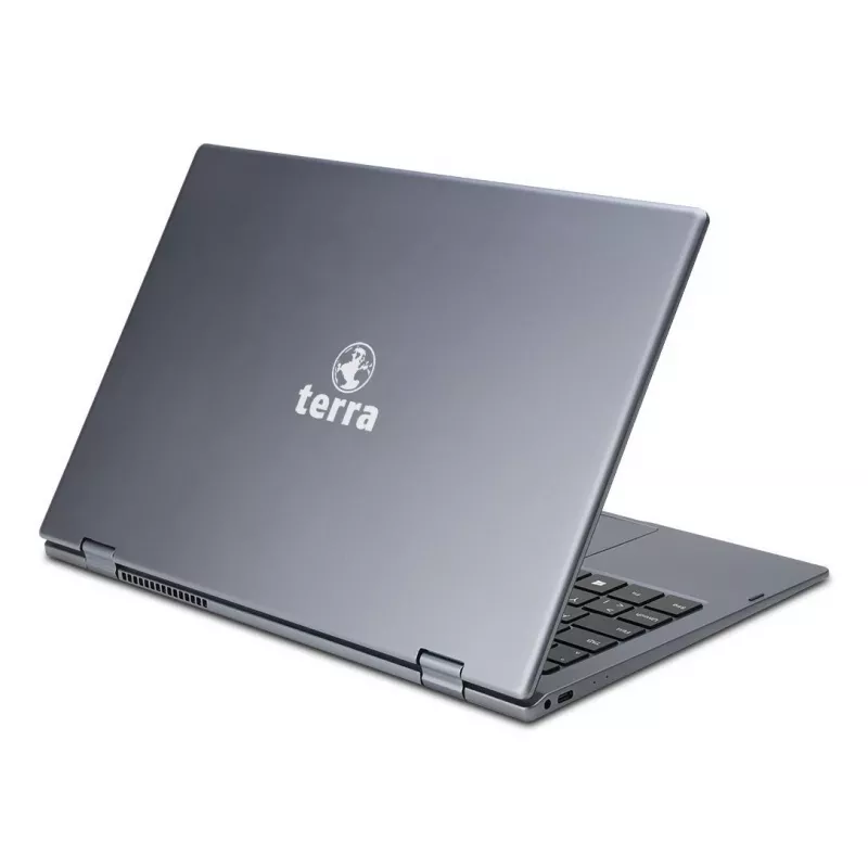 TERRA Mobile 360-13R Intel® Core™ i5 i5-1334U Laptop 33,8 cm (13,3 Zoll) Touchscreen Full HD 16 GB DDR4-SDRAM 512 GB SSD Wi-Fi 6 (802.11ax) Windows 11 Pro Deutsch Anthrazit