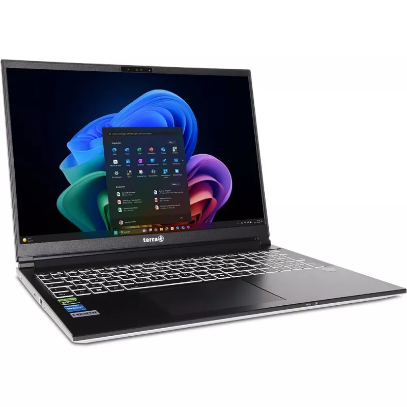 TERRA MOBILE GAMER ELITE 3A AMD Ryzen™ AI 7 350 Laptop 40.6 cm (16 Zoll) WQXGA 32 GB DDR5-SDRAM 1 TB SSD NVIDIA GeForce RTX 5060 Wi-Fi 6E (802.11ax) Windows 11 Pro Silber