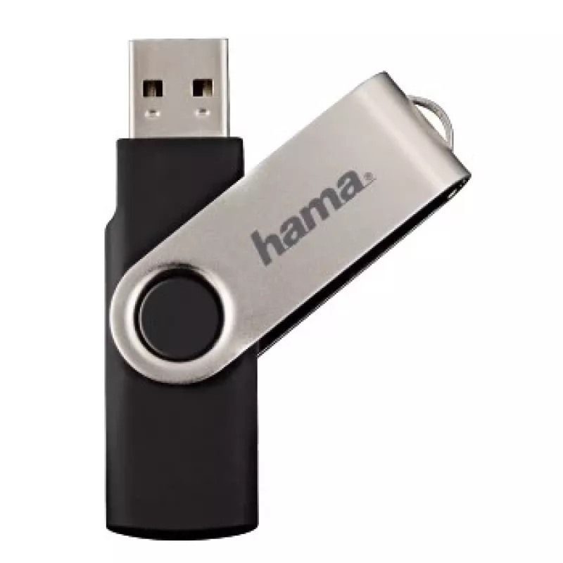Hama Rotate USB 2.0 32 GB USB-Flash-Laufwerk USB Typ-A Schwarz