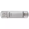 Hama C-Laeta USB-Speicherstick 64 GB USB Typ-A / USB Typ-C 3.2 Gen 1 (3.1 Gen 1) Silber