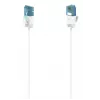 Hama Flexi-schlank Netzwerkkabel Weiß 0,75 m Cat6a U/UTP (UTP)