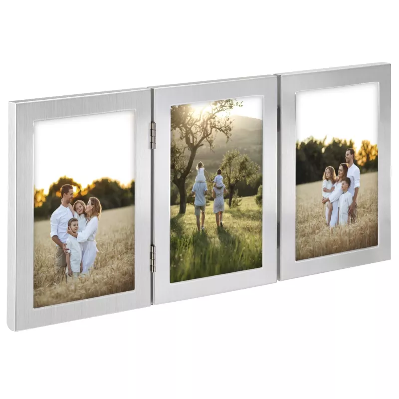 Hama 00193117 Bilderrahmen Mehrfachbilderrahmen Silber