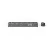 Hama WKM-550 Tastatur Maus enthalten Home/Office RF Wireless + Bluetooth QWERTZ Deutsch Schwarz