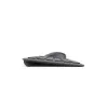 Hama WKM-550 Tastatur Maus enthalten Home/Office RF Wireless + Bluetooth QWERTZ Deutsch Schwarz
