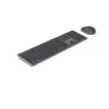 Hama WKM-550 Tastatur Maus enthalten Home/Office RF Wireless + Bluetooth QWERTZ Deutsch Schwarz