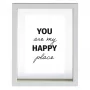 Hama Happy Single Bilderrahmen Weiß