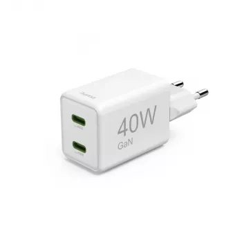 Hama 00125146 mobiles Ladegerät Universal Weiß AC Schnellladung Indoor