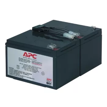 APC Batterie-Ersatzpatrone RBC6 (OEM), Blei-Säure (VRLA), Schwarz, 7,68 kg, 195,6 x 152,4 x 94 mm, 0 - 40 °C, 0 - 95 %