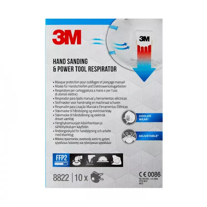 3M 8822 FFP2 10 St. Becher