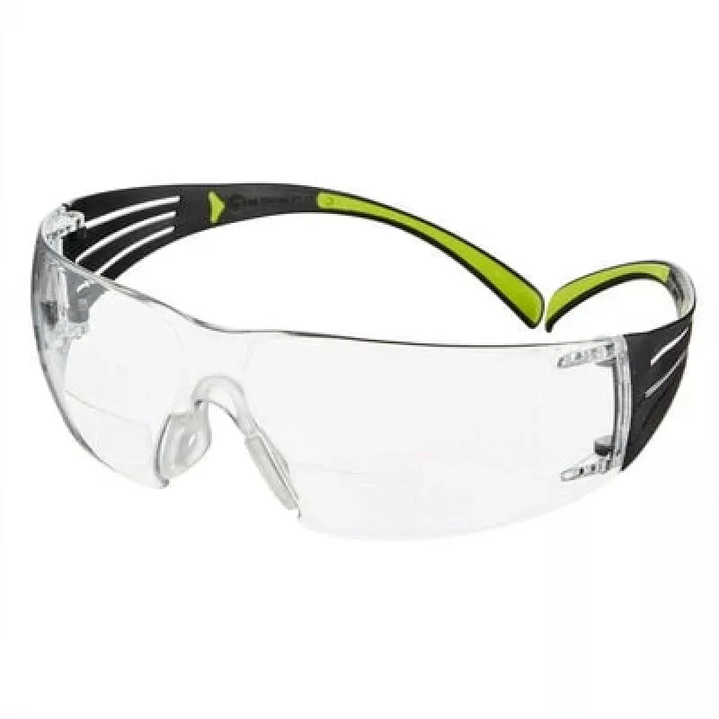 3M SF425C1 Sicherheitsbrille Kunststoff Schwarz, Grün