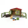schleich FARM WORLD Kaninchenstall, Tier, Bauernhof, Bauernhoftiere / Spielzeug-Bauernhof, 3 Jahr(e), Mehrfarbig