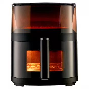 MEDION LIFE X10 XL Single 5 L 1500 W Heißluftfritteuse Schwarz