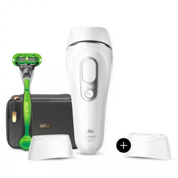 Braun Silk-expert Pro Silk·expert Pro 5 PL5145 Intense pulsed light (IPL) Silber, Weiß