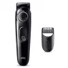 Braun BeardTrimmer 3 Beard Trm 3 BT3400, waschbar, Batterie, Schwarz