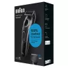 Braun BeardTrimmer 3 Beard Trm 3 BT3400, waschbar, Batterie, Schwarz