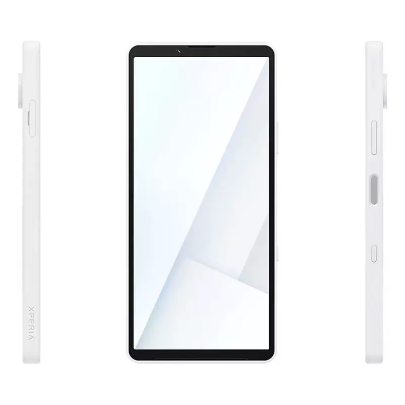 Sony Xperia 10 VII 5G Smartphone 8 GB RAM 128 GB, 6,1" 19,5:9 OLED, Dual SIM, 5000 mAh, 3,5-mm-Audioanschluss, Android 15, IP65/68, Weiß
