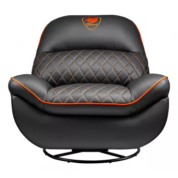 Gaming-Sofa COUGAR Gaming Overlord Gepolsterte Sitzfläche Schwarz 150 kg