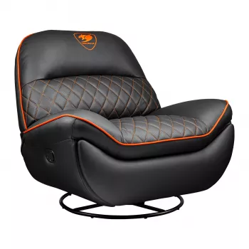 Gaming-Sofa COUGAR Gaming Overlord Gepolsterte Sitzfläche Schwarz 150 kg
