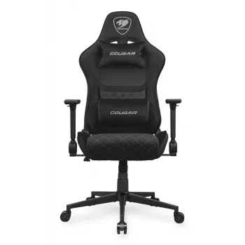 PC-Gaming-Stuhl Cougar Armor One V2 — Schwarz, max. Benutzergewicht 120 kg, höhenverstellbar 126–134 cm