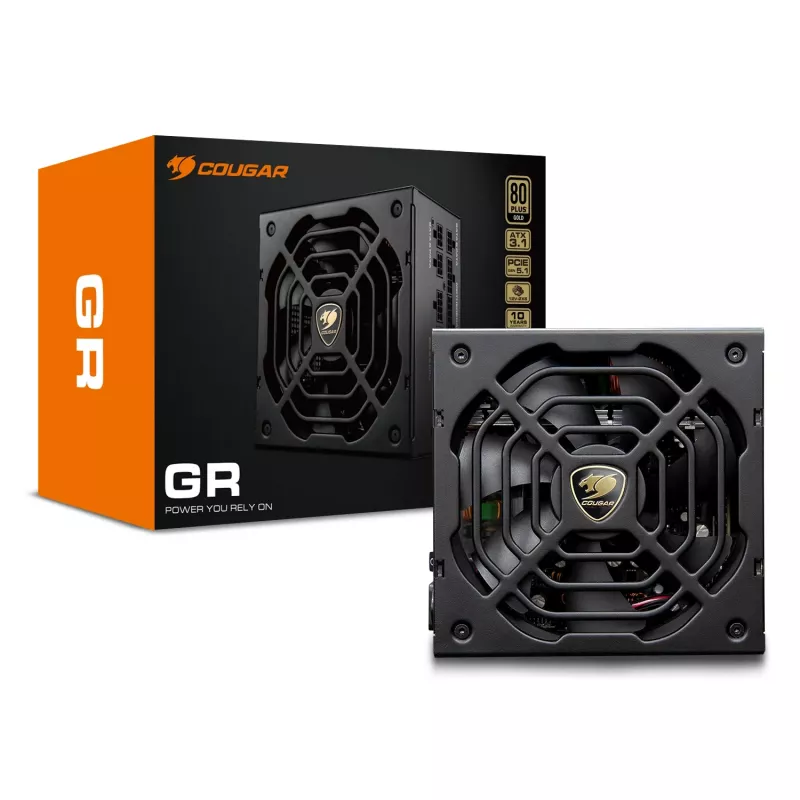 Netzteil COUGAR GR 1000W ATX3.1 PCIE 5.1 80 PLUS Gold, 1000 W, 20+4 Pin ATX, 120 mm Lüfter