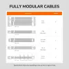 Netzteil COUGAR GR 1000W ATX3.1 PCIE 5.1 80 PLUS Gold, 1000 W, 20+4 Pin ATX, 120 mm Lüfter