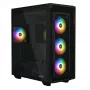 XPG BATTLECRUISER II ST Mid-Tower Schwarz, Midi Tower, PC, Schwarz, ATX, EATX, micro ATX, Mini-ITX, Edelstahl, Gaming
