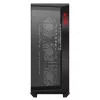 XPG BATTLECRUISER II ST Mid-Tower Schwarz, Midi Tower, PC, Schwarz, ATX, EATX, micro ATX, Mini-ITX, Edelstahl, Gaming