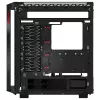 XPG BATTLECRUISER II ST Mid-Tower Schwarz, Midi Tower, PC, Schwarz, ATX, EATX, micro ATX, Mini-ITX, Edelstahl, Gaming