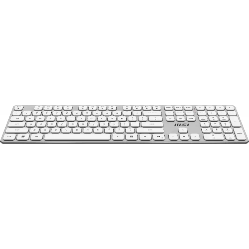 MSI FORGE K210 W COMBO WHITE US Tastatur Maus inklusive Home/Office USB QWERTY US English