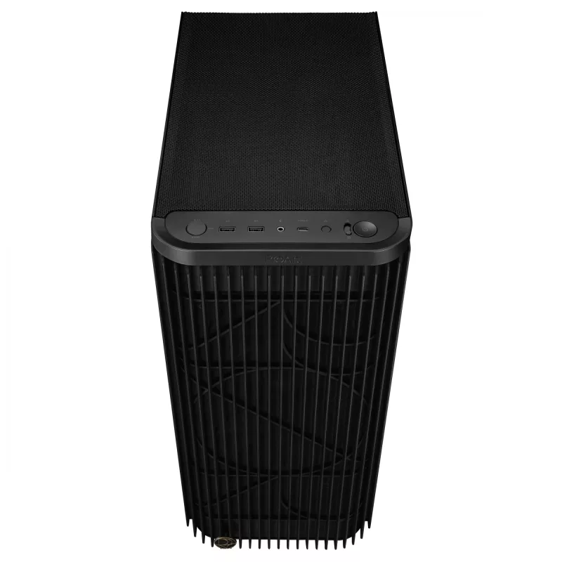 PC-Gehäuse ASUS ProArt PA401 Mesh Panel Schwarz, ATX, 2x160mm vorne, 1x120mm hinten, 2x3,5 Zoll + 2x2,5 Zoll, USB 3.2 Gen1