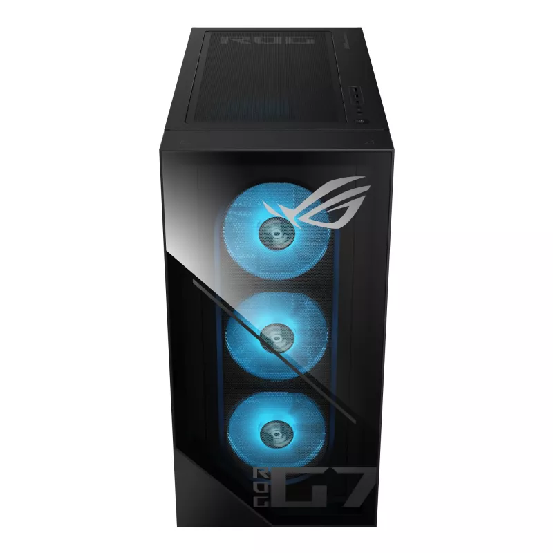 ASUS ROG G700 GM700TZ-R8400F004WS AMD Ryzen™ 5 8400F 32 GB DDR5-SDRAM 1 TB SSD NVIDIA GeForce RTX 5060 Ti Windows 11 Home Tower PC Schwarz