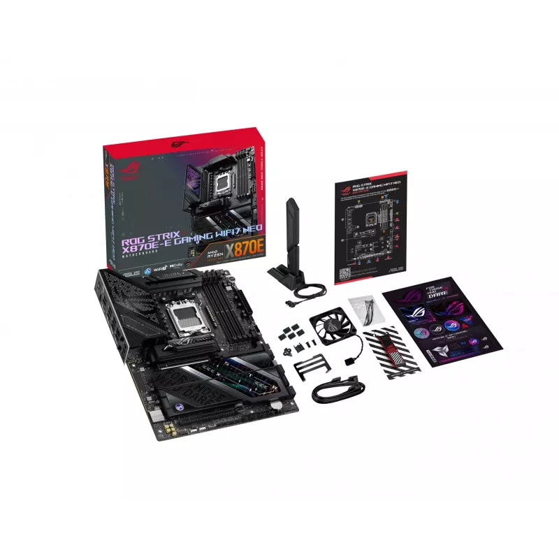 Motherboard ASUS ROG STRIX X870E-E GAMING WIFI7 NEO — AM5, X870E-Chipsatz, PCIe-Unterstützung, Wi‑Fi 7