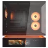 Cougar CFV235 Vision Midi Tower PC-Gehäuse, ARGB, 9,16-Zoll-LCD (1920×462), gehärtetes Glas, schwarz