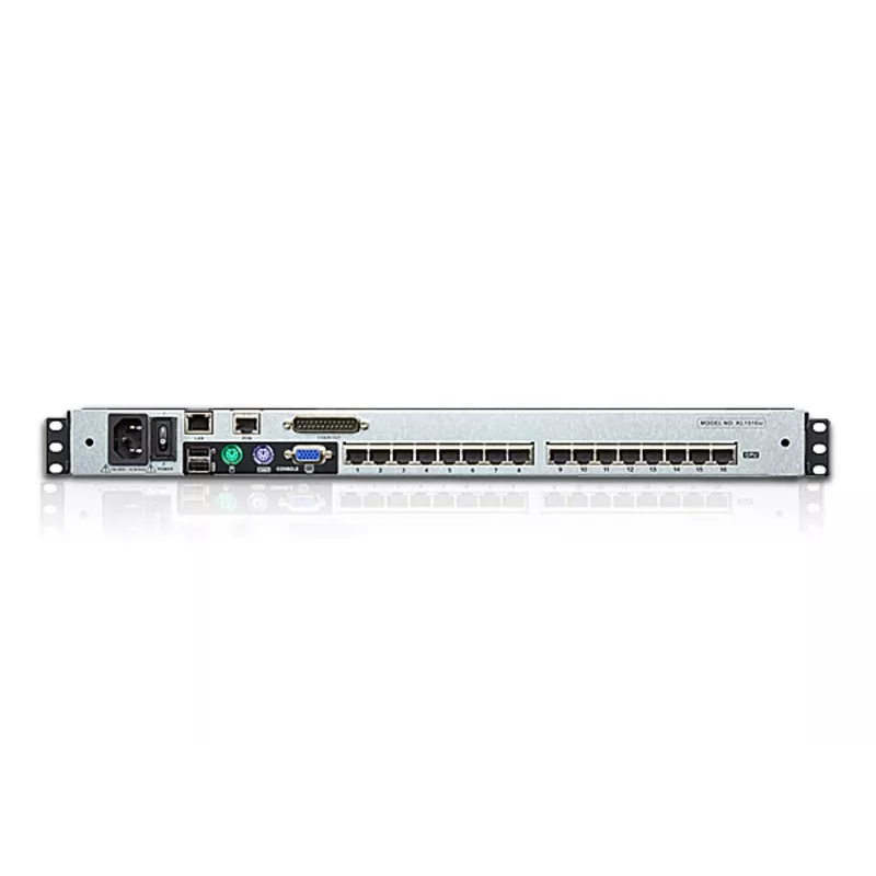 KVM-Switch ATEN KL1516AIM-AXA-AG Rack-Montage Schwarz