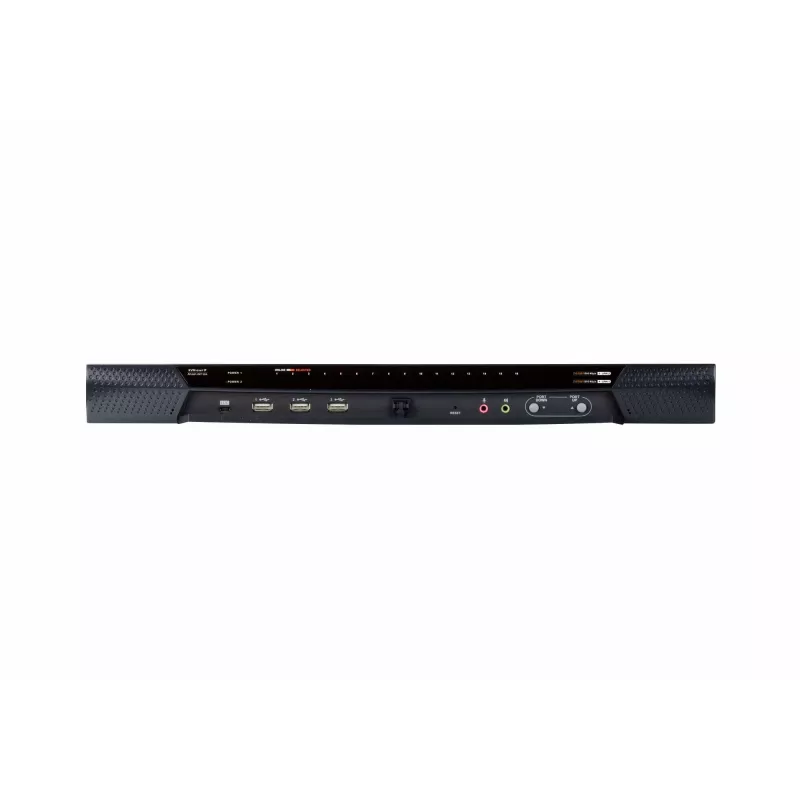 ATEN 16-Port 2-Bus CAT5e/6 KVM over IP Switch, LUC (Laptop USB Console), mit Audio & Virtual Media Unterstützung