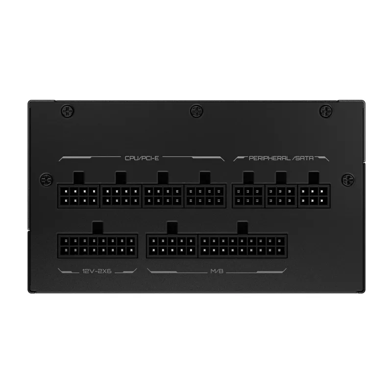 GIGABYTE GAMING 850GM PG5 Netzteil – PCIe 5.1, 80 PLUS Gold, vollständig modulares Design, 135-mm-Lüfter, ATX 3.1-kompatibel, EU-Stecker