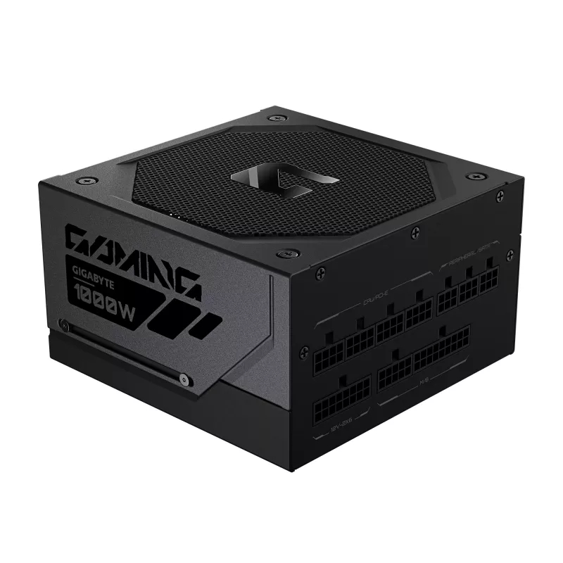 GIGABYTE GAMING 1000GM PG5 Netzteil - PCIe 5.1, 80 PLUS Gold, vollmodularer Aufbau, 135 mm Lüfter, ATX 3.1 kompatibel, EU-Stecker