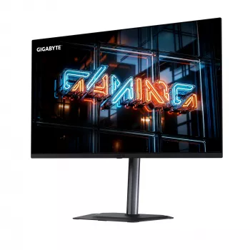 GIGABYTE MO32U24 81,3 cm (32 Zoll) QD-OLED Gaming-Monitor, 4K UHD 3840x2160, 240 Hz, 0,03 ms, HDMI 2.1, DisplayPort 1.4, HDR True Schwarz 500