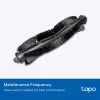 Zubehörset für TP-Link Tapo RVA100 Saugroboter — 2 waschbare HEPA-Filter, Hauptbürste, 2 Seitenbürsten (schwarz/weiß)