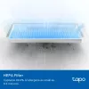 Zubehörset für TP-Link Tapo RVA100 Saugroboter — 2 waschbare HEPA-Filter, Hauptbürste, 2 Seitenbürsten (schwarz/weiß)