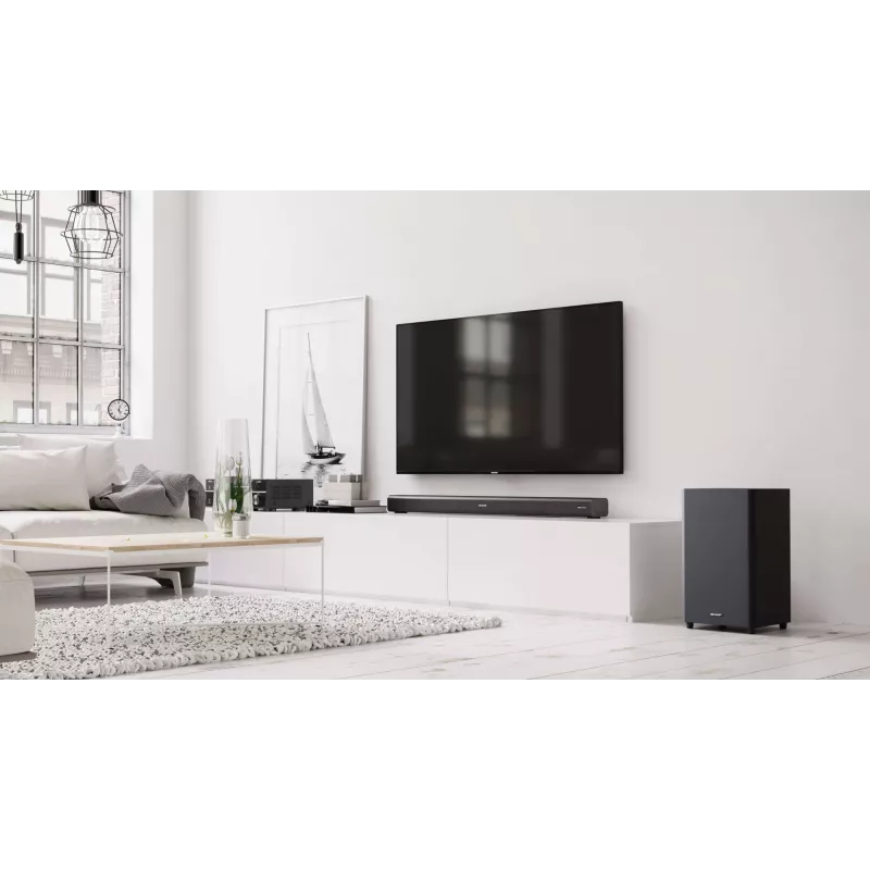 Sharp HT-SBW460 Soundbar-Lautsprecher Metallic 3.1 Kanäle 440 W
