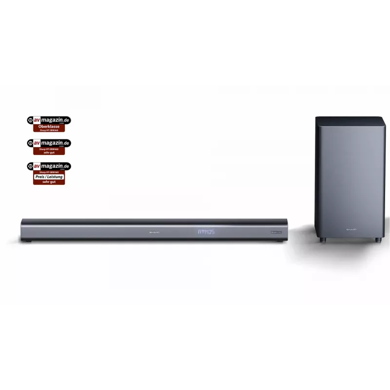 Sharp HT-SBW460 Soundbar-Lautsprecher Metallic 3.1 Kanäle 440 W