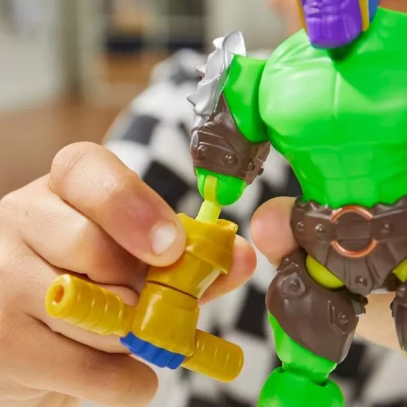 HASBRO Marvel MixMashers Avengers Hulk Mix-&-Match Actionfigur, mehrfarbig, für Kinder ab 4 Jahren