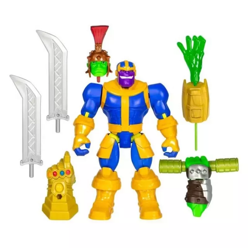 Marvel MixMashers Avengers Thanos Mix-&-Match, 4 Jahr(e), Mehrfarbig