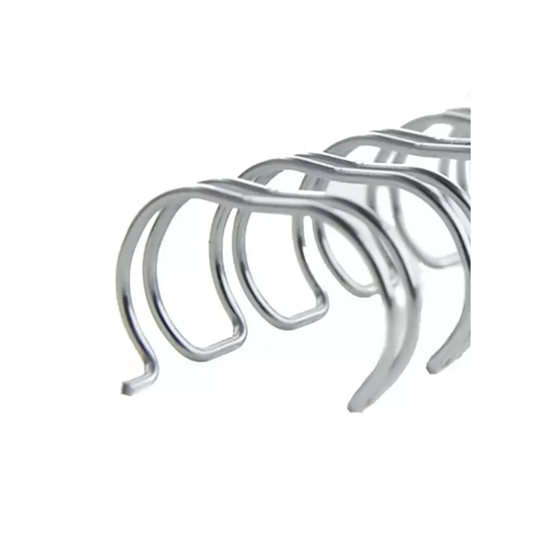 GBC WireBind Binderücken 3:1 NO5 8mm A4, Schwarz, 3 Blatt, Metall, A4, 8 mm, 322 mm