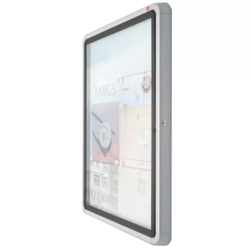 Nobo Premium Plus Magnetische abschließbare Outdoor-Informationstafel 8xA4