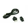 2-Power PWR0004D Netzkabel Schwarz