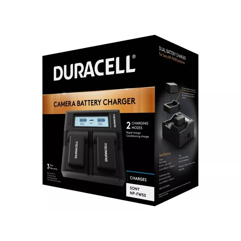 Duracell DRS6120 Ladegerät