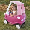 Little Tikes Cozy Coupe Princess, 1,5 Jahr(e), 4 Rad/Räder, Kunststoff, Blau, Pink, Weiß